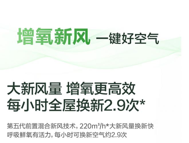 Bsports必一体育高品格客堂空调保举：海信新风空调X3Pro柜机警能省电更温(图3)