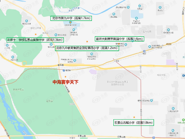BSports官网速看！石景山中海寰宇全国先天最新价钱约74000元㎡(图5)