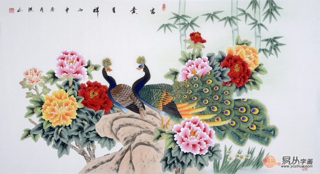 BSports官网寝室粉饰挂画甚么好常被挂在伉俪寝室的花鸟画分享(图2)